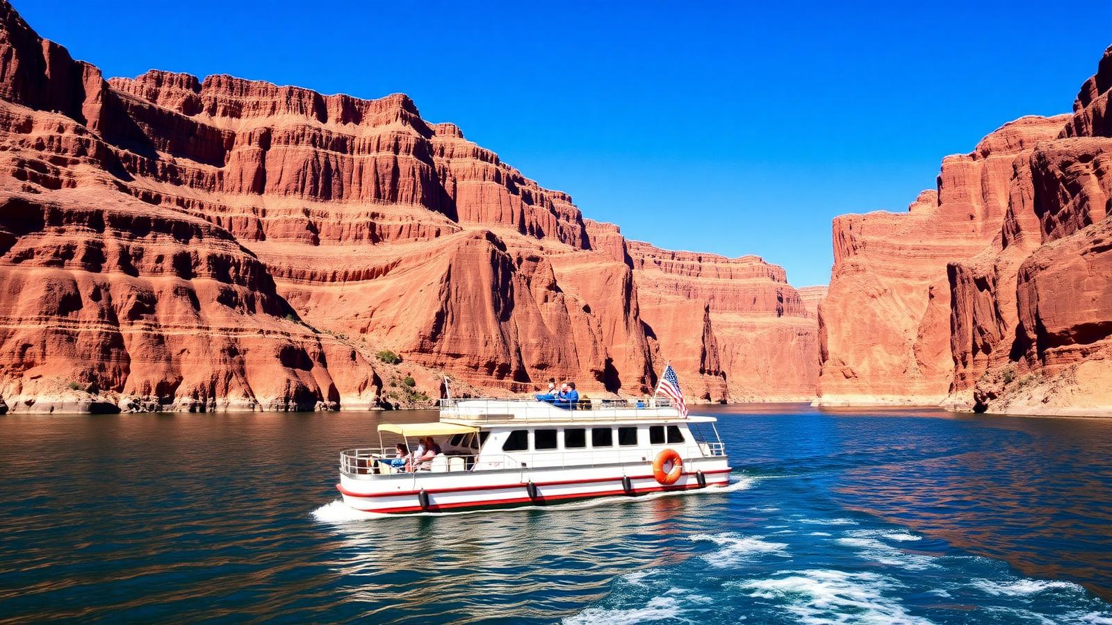 Lake Mohave houseboat vacation destination