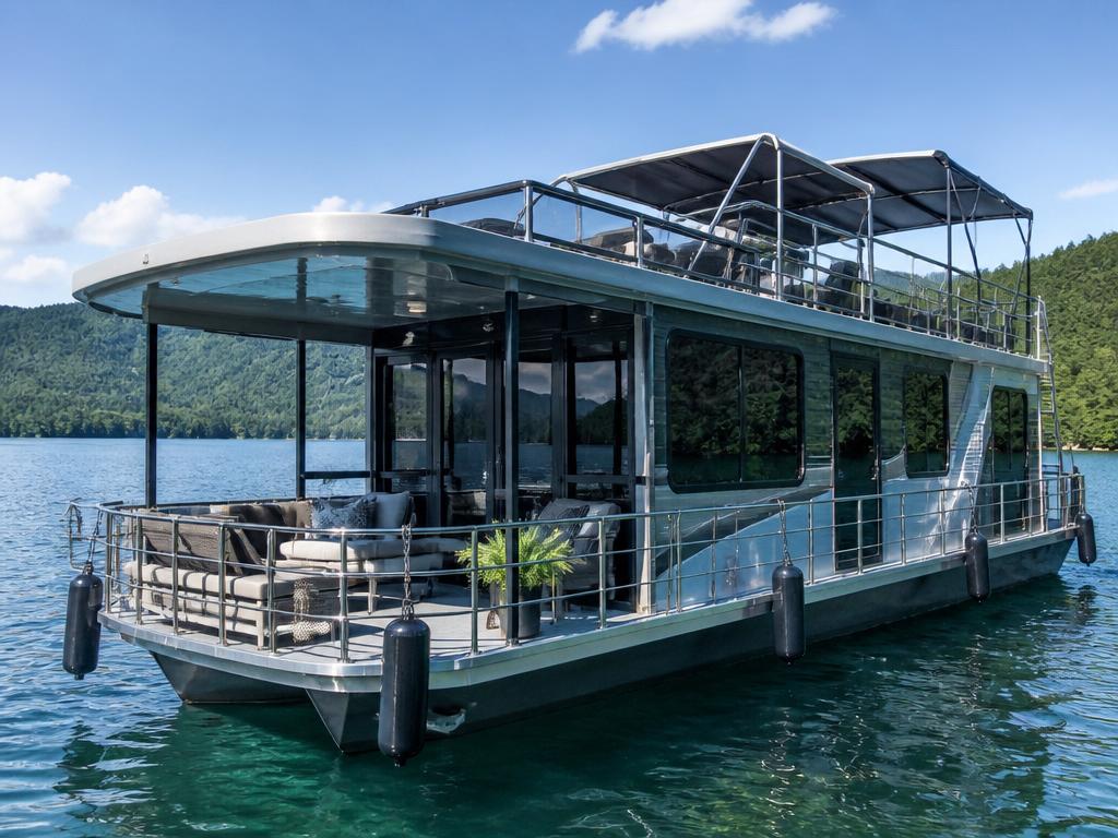 Lake Ouachita houseboat vacation destination