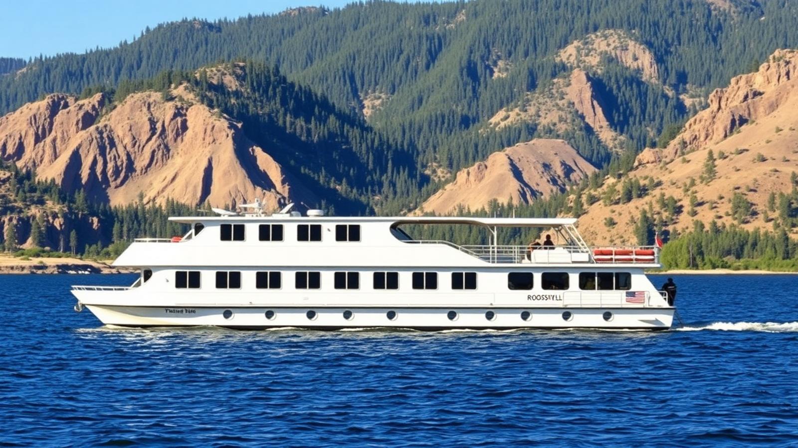 Lake Roosevelt houseboat vacation destination